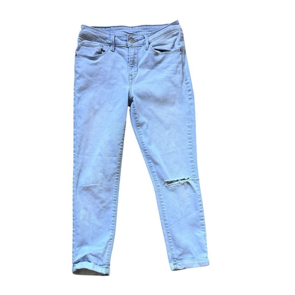 Womens Levi’s Levis Super Light Rinse High Rise Skinny Jeans - Sz 27